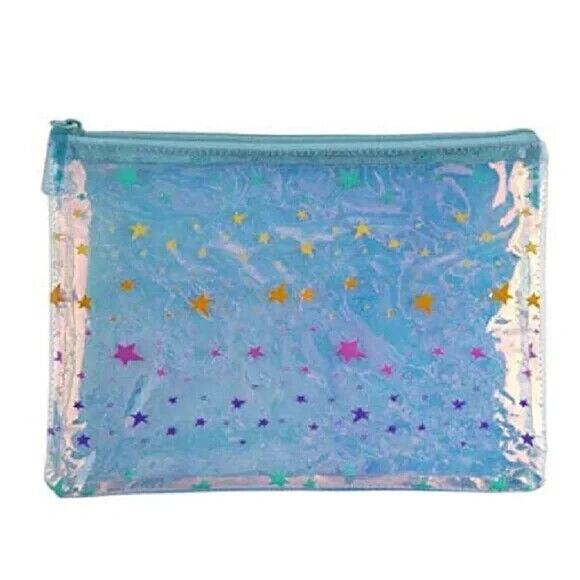 SunnyLIFE Stardust Vibe See Thru PVC Trendy and Durable Pouch - Picture 1 of 5